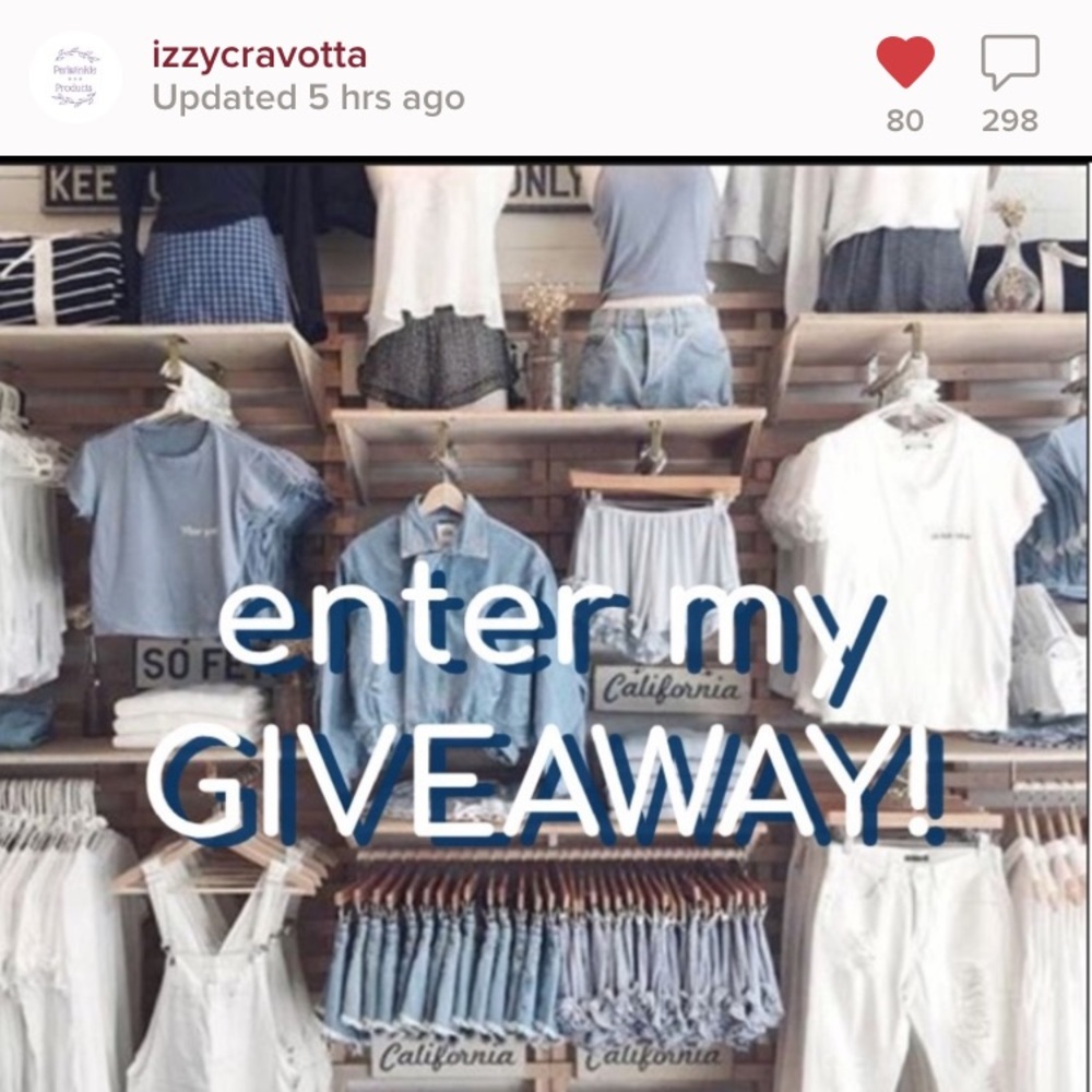 Giveaway repost entry